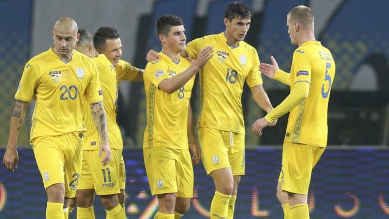 A seleção ucraniana perde mais três jogadores devido ao Covid-19