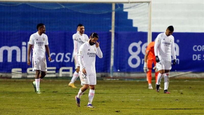 Real Madrid foi humilhado por Alcoyano, da terceira dividão, na Copa del Rey
