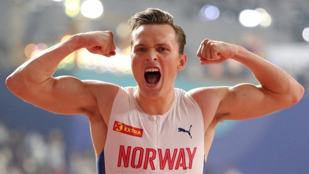 Karsten Warholm quebra o recorde mundial de 400m com barreiras de Kevin Young, de 29 anos
