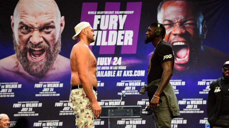 Fury v Wilder III: a luta continua, apesar do caso Covid-19 no acampamento do britânico