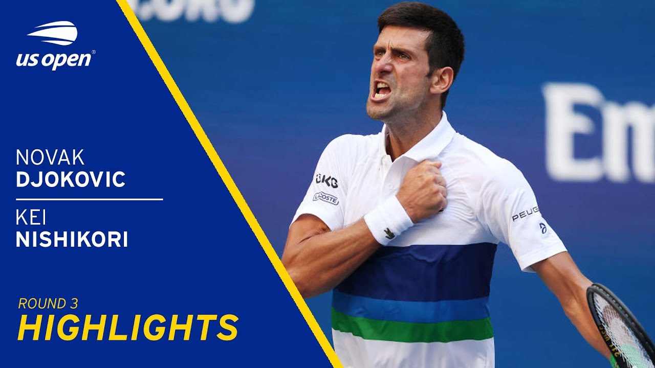US Open: Novak Djokovic luta para vencer Kei Nishikori e chegar à quarta rodada